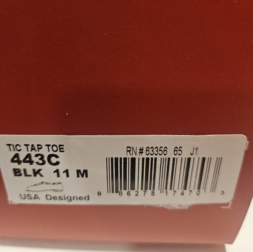 Brand New Capezio Tic Tap Toe 443C Tap Dance Shoes Black Kids Boys Size 11M NWT - Picture 6 of 6
